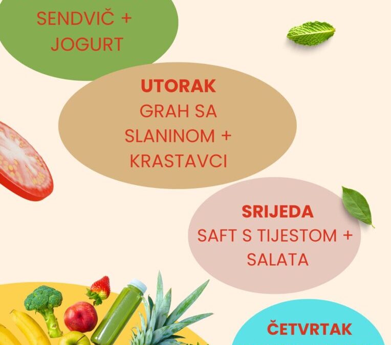 Jelovnik 27. 4. – 30. 4.